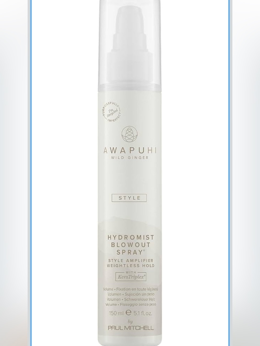 Paul Mitchell Awapuhi Hydromist Blowout Spray — White